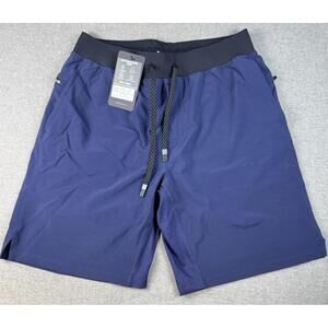 NEW Fabletics Fundamental Lined Performance Gym Shorts 9" Mens Large MSRP $59.95